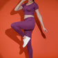 Anti-Bacterial Stretchable Tights Set Rapid Dry Technology