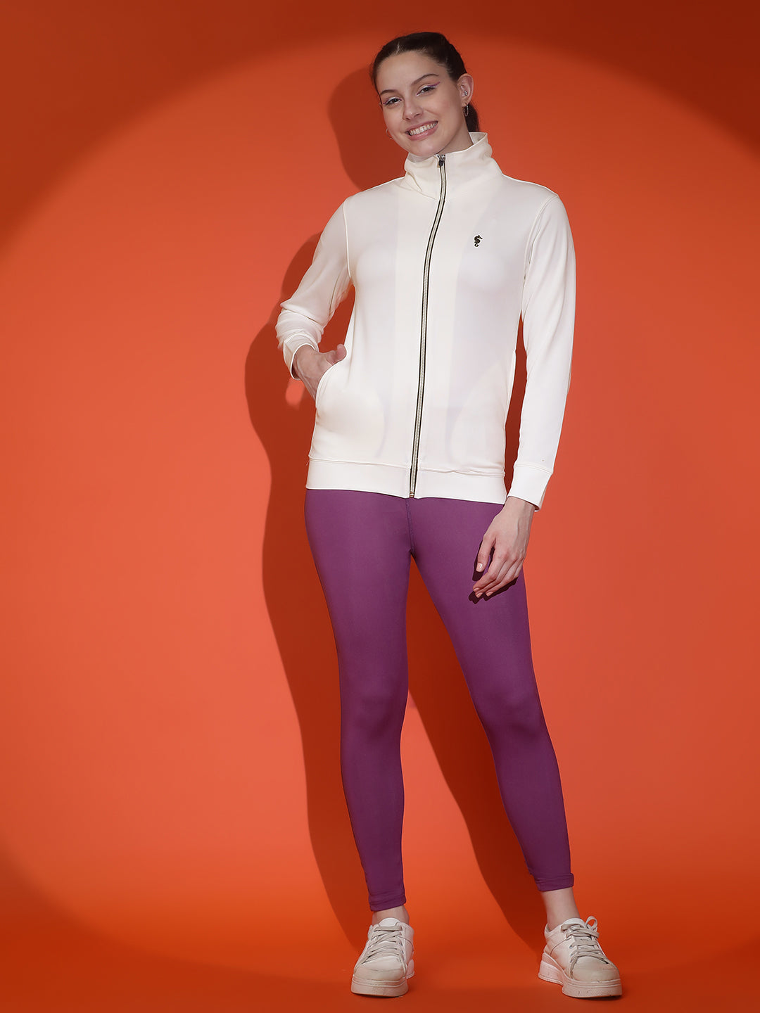 Full Sleeves Regular Fit Jacket with Two Pockets – Workout & Travel Wear