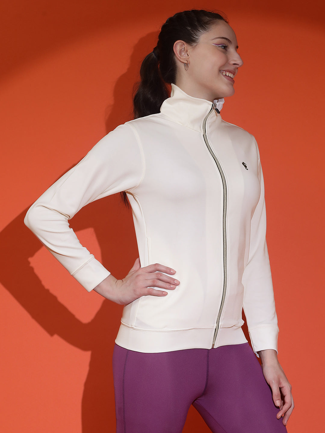 Full Sleeves Regular Fit Jacket with Two Pockets – Workout & Travel Wear