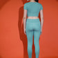 Anti-Bacterial Stretchable Tights Set Rapid Dry Technology