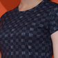 Printed Round Neck Slim Fit Half Sleeve T-Shirt