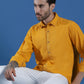 Denim Regular Fit Full Sleeve Cutaway Collar Casual Shirt