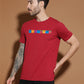 Breezer Tribe Men’s Cotton Jersey Half Sleeve Round Neck Regular Fit Printed Casual Tee