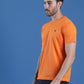 Slim Fit Half Sleeve Round Neck T-Shirt
