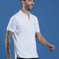 Polo Neck Half Sleeve Casual T-Shirt