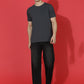 Single Jersey Round Neck Regular Fit Half Sleeve Casual T-Shirt