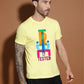 Breezer Tribe Men’s Cotton Single Jersey Round Neck Regular Fit Printed Half Sleeve Casual T-Shirt