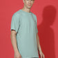 Single Jersey Oversized Round Neck Drop Shoulder Half Sleeve T-Shirt