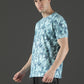 Single Jersey Round Neck Slim Fit Printed Half Sleeve T-Shirt