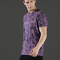 Single Jersey Round Neck Slim Fit Printed Half Sleeve T-Shirt