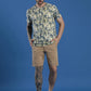 Single Jersey Round Neck Slim Fit Printed Half Sleeve T-Shirt