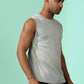 Sleeveless Sweat-Absorbing Gym Co-Ord Set with Pockets.