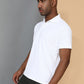Dryfit Polyester Jacquard Textured Polo Neck Half Sleeve T-Shirt