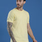 Single Jersey Round Neck Regular Fit Half Sleeve Casual T-Shirt