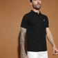 Polo Neck Half Sleeve Casual T-Shirt