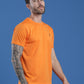 Slim Fit Half Sleeve Round Neck T-Shirt