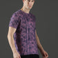 Single Jersey Round Neck Slim Fit Printed Half Sleeve T-Shirt