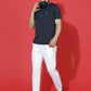 Slim Fit Half Sleeve Round Neck T-Shirt