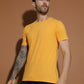 Single Jersey Round Neck Regular Fit Half Sleeve Casual T-Shirt
