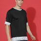 Single Jersey Oversized Round Neck Drop Shoulder Casual T-Shirt