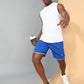 Sleeveless Sweat-Absorbing Gym Co-Ord Set with Pockets.