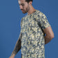 Single Jersey Round Neck Slim Fit Printed Half Sleeve T-Shirt