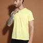 Single Jersey Round Neck Regular Fit Half Sleeve Casual T-Shirt