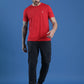 Slim Fit Half Sleeve Round Neck T-Shirt