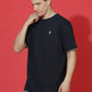 Single Jersey Oversized Round Neck Drop Shoulder Half Sleeve Casual T-Shirt
