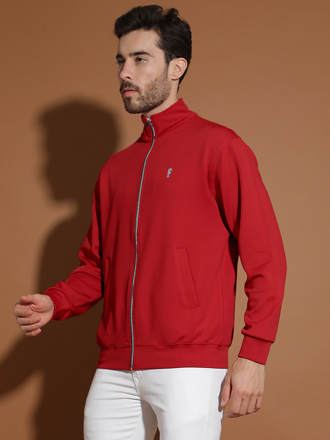 4-Way Stretch Poly Lycra Slim Fit Full Sleeve Sports Scuba Jacket