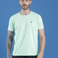 Round Neck Half Sleeve Slim Fit Casual Wear T-Shirt