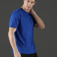 Slim Fit Half Sleeve Round Neck T-Shirt