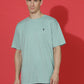Single Jersey Oversized Round Neck Drop Shoulder Half Sleeve T-Shirt