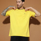 Single Jersey Oversized Round Neck Drop Shoulder Half Sleeve Casual T-Shirt