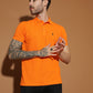 Polo Neck Half Sleeve Casual T-Shirt