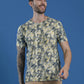 Single Jersey Round Neck Slim Fit Printed Half Sleeve T-Shirt