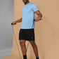 Slim Fit Half Sleeve Round Neck T-Shirt