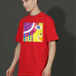 Breezer Tribe Oversized Printed Drop Shoulder T-Shirt