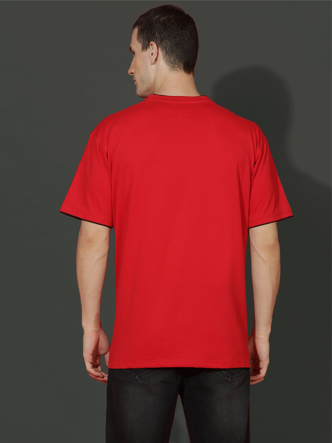 Breezer Tribe Oversized Printed Drop Shoulder T-Shirt