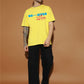 Breezer Tribe Oversized Printed Drop Shoulder T-Shirt