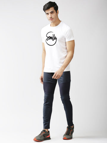 Eppe Polyester White Smily T-Shirt