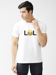 Eppe Polyester White Lol T-Shirt