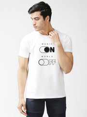 Eppe Polyester White On Off T-Shirt