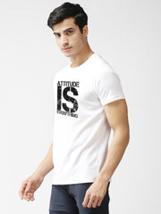 Eppe Polyester White T-Shirt