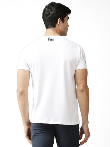 Eppe Polyester White T-Shirt