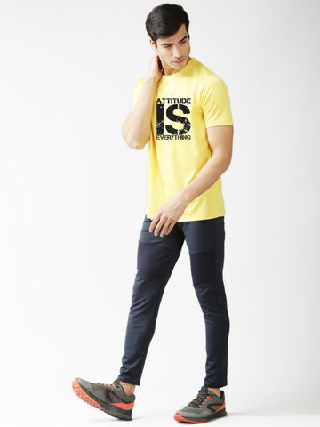 Eppe Polyester Yellow Attitude T-Shirt