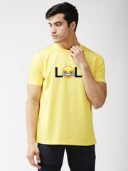 Eppe Polyester Yellow Lol T-Shirt