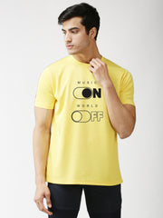 Eppe Polyester Yellow On Off T-Shirt