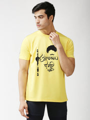 Eppe Polyester Yellow Original Desi T-Shirt