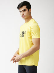 Eppe Polyester Yellow Don’T Quit T-Shirt